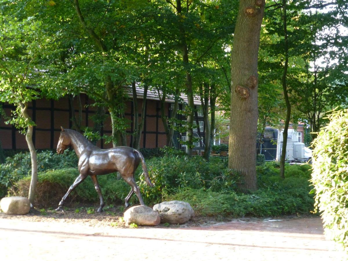 Große Ferienwohnung, auf Bauernhof mit Ponys und Pferden, ländlich und ruhig, Nähe Dümmer See Holdorf Exterior foto
